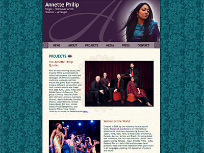 Annette Philip Website