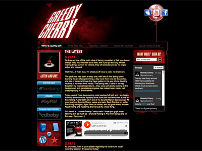 Greedy Cherry Website